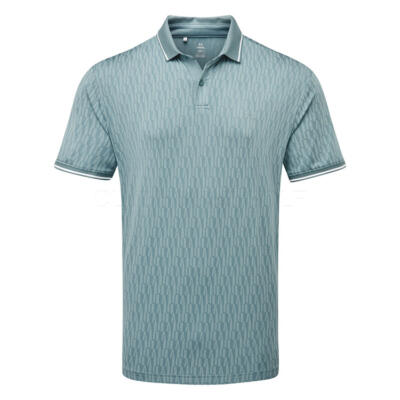 Under Armour Playoff 3.0 Jaquard Golf Polo Shirt Jasper Blue/White/Serpentine 6003720-587