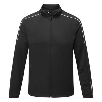 Under Armour Drive Golf Wind Jacket Black/White 1389858-001