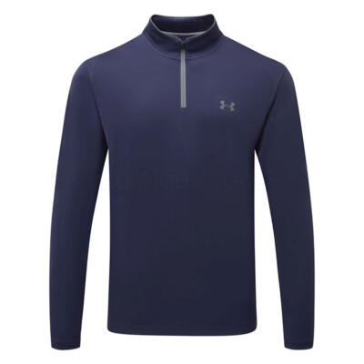 Under Armour Matchplay 1/4 Zip Golf Sweater Midnight Navy/Pitch Grey 1387127-410
