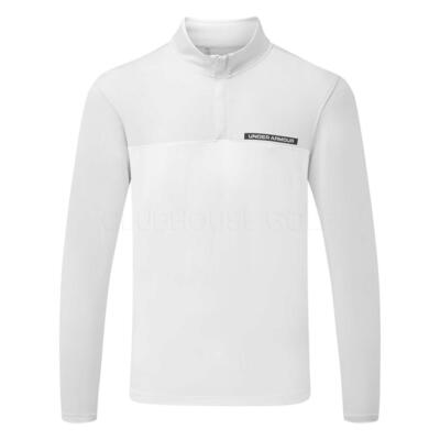 Under Armour T2G 1/4 Zip Golf Sweater Halo Grey/White/Black 1389878-014