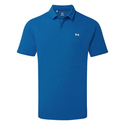 Under Armour T2G Pique Golf Polo Shirt Varsity Blue/White 6012303-426