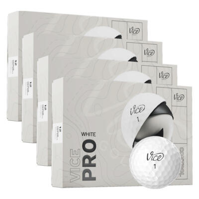 Vice Pro Golf Balls (4 For 3) White