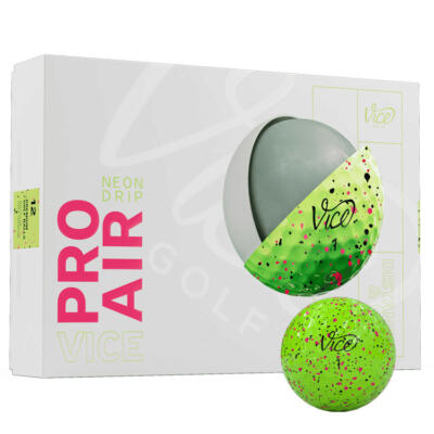 Vice Pro Air Golf Balls Neon Drip