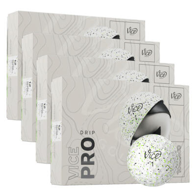 Vice Pro Golf Balls (4 For 3) Drip Lime