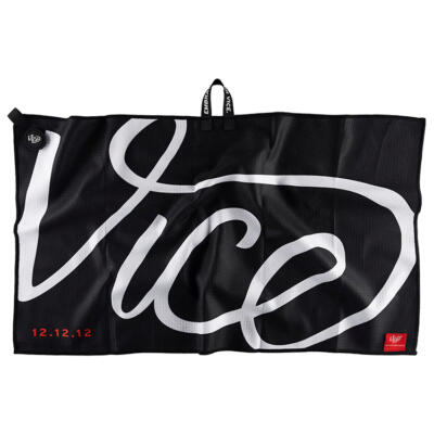 Vice Shine Golf Towel Red/Black