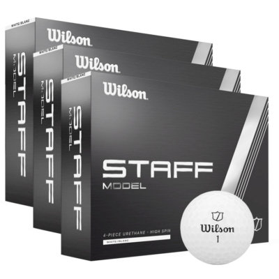 Wilson Staff Model Golf Balls (3 For 2) White