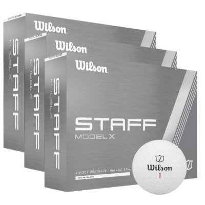 Wilson Staff Model X Golf Balls (3 For 2) White