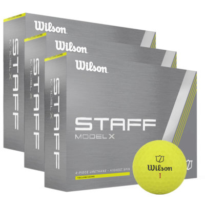 Wilson Staff Model X Golf Balls (3 For 2) Yellow