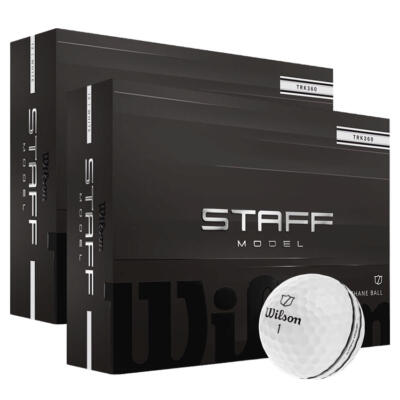 Wilson Staff Model TRK360 Golf Balls (Double Dozen) White