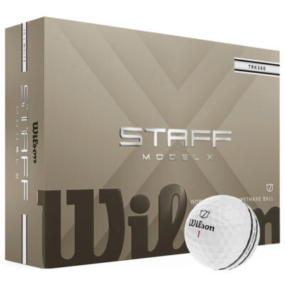 Wilson Staff Model X TRK360 Golf Balls White