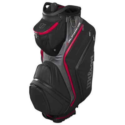 Wilson Alpine Dry Golf Cart Bag Black/Grey/Red WG4007201
