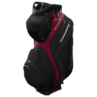 Wilson Alpine Golf Cart Bag Black/Red WG4006003