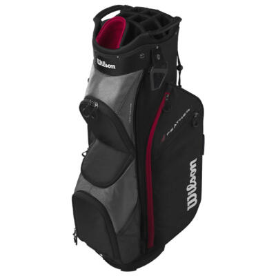 Wilson Feather Golf Cart Bag Black/Grey/Red WG4008401