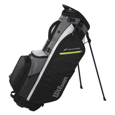 Wilson Feather Golf Stand Bag Black/Grey/White WG4008502