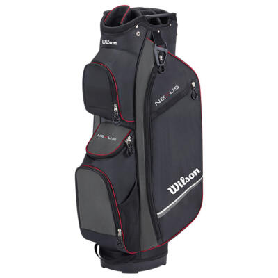Wilson Nexus Golf Cart Bag Black/Grey/Red WG4008201