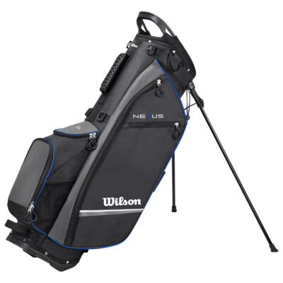 Wilson Nexus Golf Stand Bag Black/Grey/Blue WG4008302