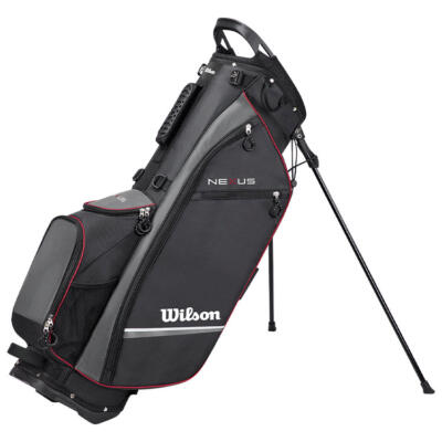 Wilson Nexus Golf Stand Bag Black/Grey/Red WG4008301