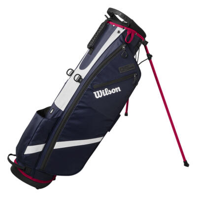 Wilson QS Lite Golf Stand Bag Navy/White/Red WG4004108