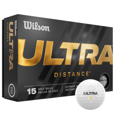 Wilson Ultra Distance Golf Balls (15 Pack) White