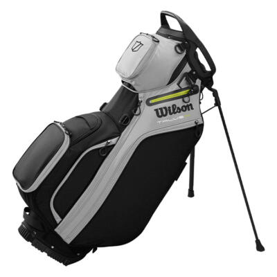 Wilson Talus Golf Stand Bag Black/Grey/Yellow WG4007101