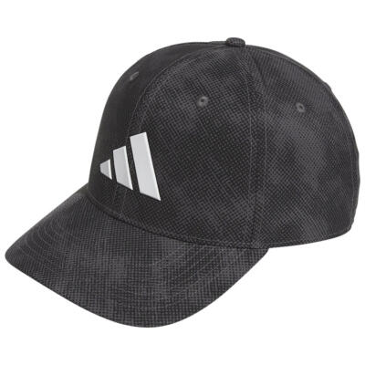 adidas Tour Print Snapback Golf Cap Black JW1452