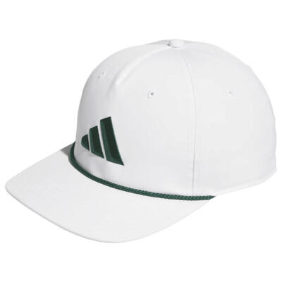 adidas 5 Panel Tour Golf Cap White/Collegiate Green JZ9746