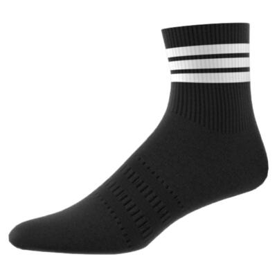 adidas Basic Half Crew Golf Socks Black JI7415