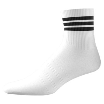 adidas Basic Half Crew Golf Socks White JI7416