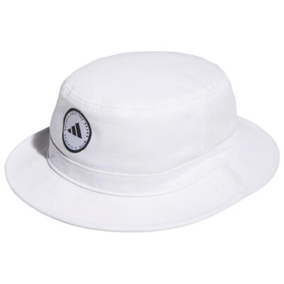 adidas Cotton Golf Bucket Hat White IQ2898