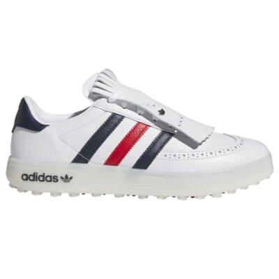 adidas Golf Originals CourseCup Spikeless Golf Shoes White/Night Indigo/Better Scarlet