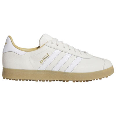 adidas Golf Originals Gazelle Lux Spikeless Golf Shoes Chalk White/White/Gum JI4156