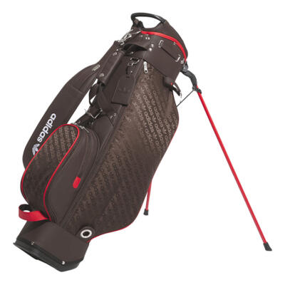 adidas Golf Originals Golf Stand Bag Dark Brown/Better Scarlet JN0752