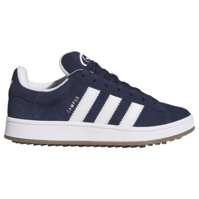 adidas Golf Originals Campus 00s Spikeless Golf Shoes Night Indigo/White/Gum 5 JQ6804