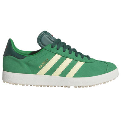 adidas Golf Originals Gazelle Spikeless Golf Shoes Green/Almost Yellow/Collegiate Green IH2268