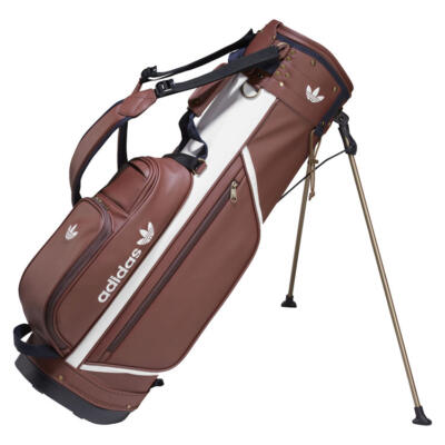 adidas Golf Originals S Golf Stand Bag Brown/Night Indigo KC6342