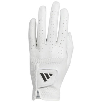adidas Pro Leather Golf Glove White JE7173 (Right Handed Golfer)