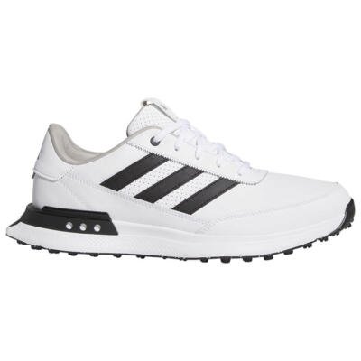 adidas S2G SL Leather Golf Shoes White/Black/Grey JI4034