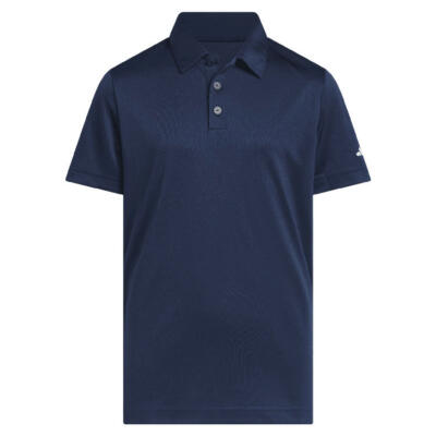 adidas Junior Performance Golf Polo Shirt Collegiate Navy KF2631