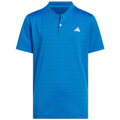 adidas Junior Sports Golf Polo Shirt Lucid Ray Blue JY5807