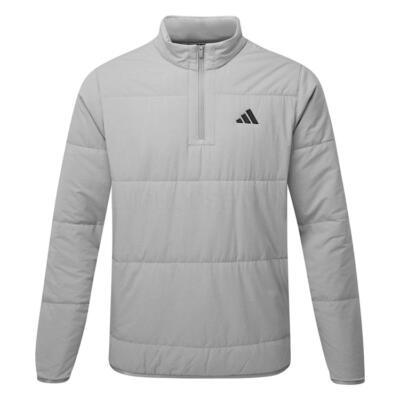 adidas Ultimate365 Arctic 1/2 Zip Golf Wind Top Grey Three KA7947