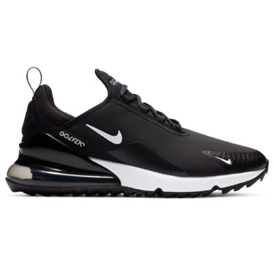 Nike Air Max 270G Golf Shoes Black/White/Hot Punch CK6483-001