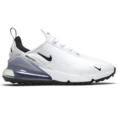 Nike Air Max 270G Golf Shoes White/Black/Pure Platinum CK6483-102