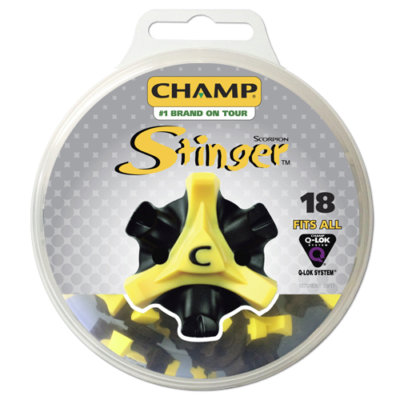 Champ Stinger Q-Lok Golf Spikes (16 Pack)