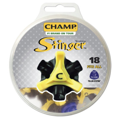 Champ Stinger Tri-Lok Golf Spikes (18 Pack)