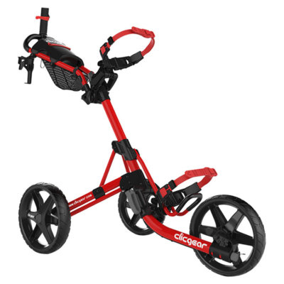 Clicgear 4.0 3 Wheel Golf Trolley Red