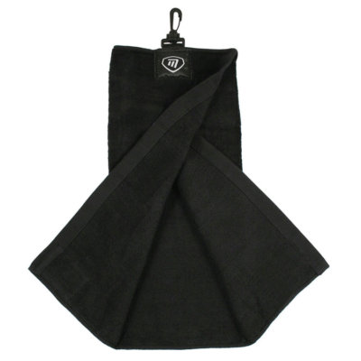 Masters Tri-Fold Golf Towel Black