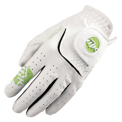 MKids Junior Golf Glove White/Green (Right Handed Golfer)
