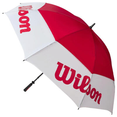 Wilson Tour Double Canopy Golf Umbrella Red/White