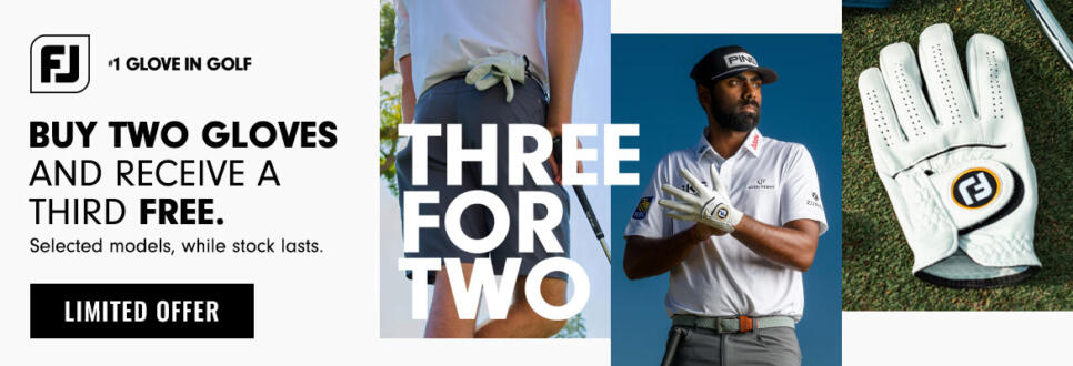 FootJoy Loyalty Rewarded Glove Offer 