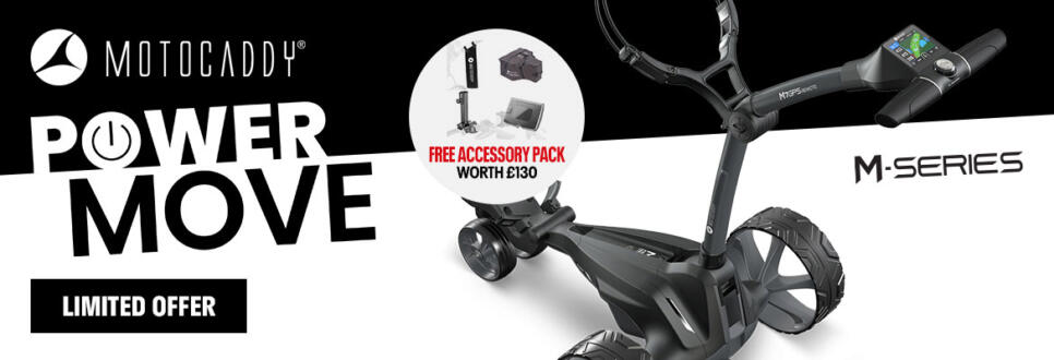 Motocaddy M Series Electric Trolleys Offer